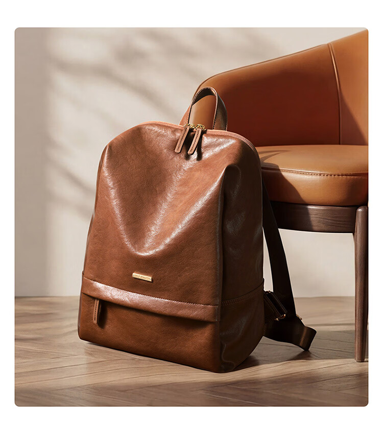 GOLF Women's Fashion Backpack 14-inch Laptop Bag Large Capacity Casual Travel Student School Bag 24