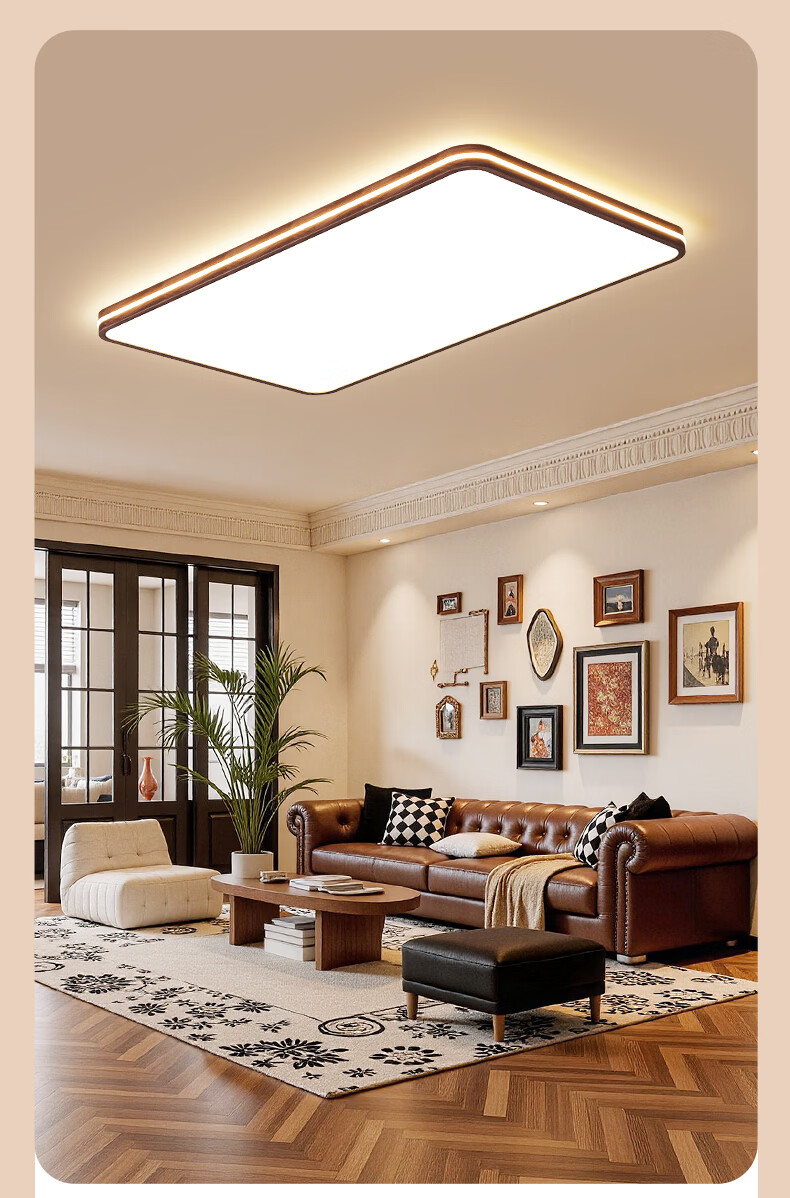 HP Bedroom Ceiling Light Pure Eye Protection Vintage Style High Brightness Children's Room Zhongshan Lighting Zhenzhiguang with Installation 20