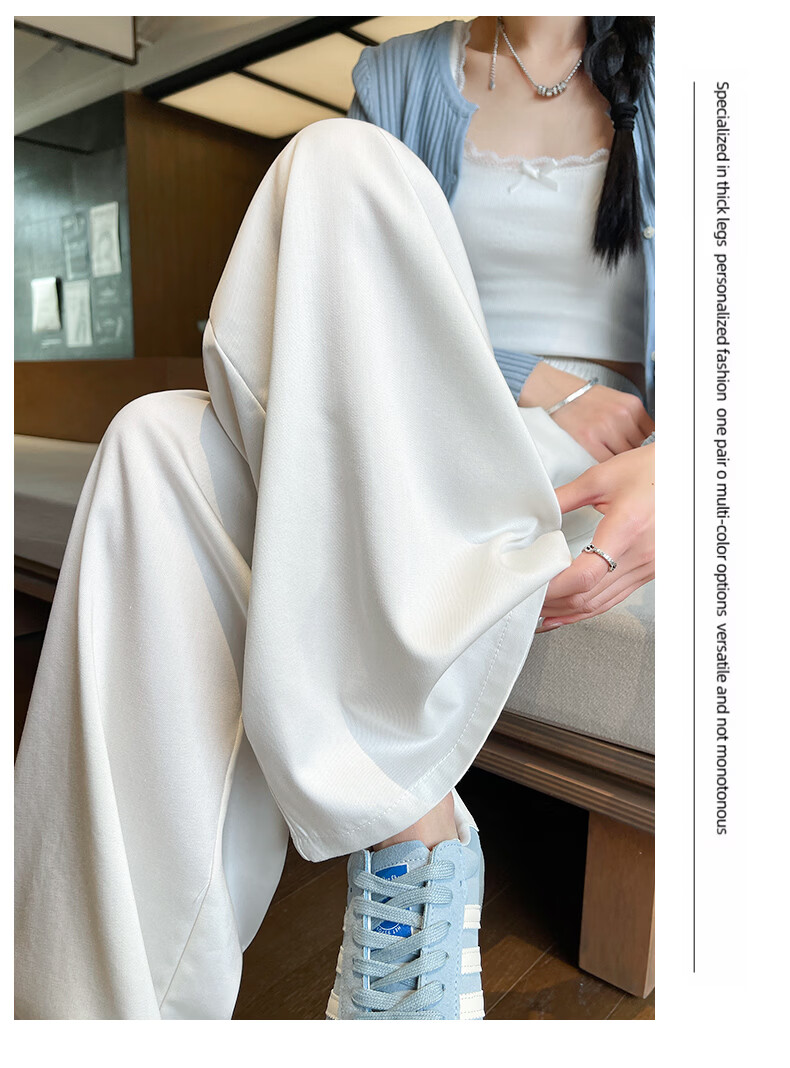 Boruilai Lyocell Tencel Lightweight Denim Jeans Women 2026 Spring Summer New Casual High Waist Wide Leg Pants 17