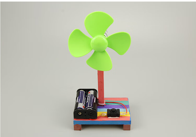 睿爸通用技术手工作品高中生diy手工科技小制作小发明 自制简易小电