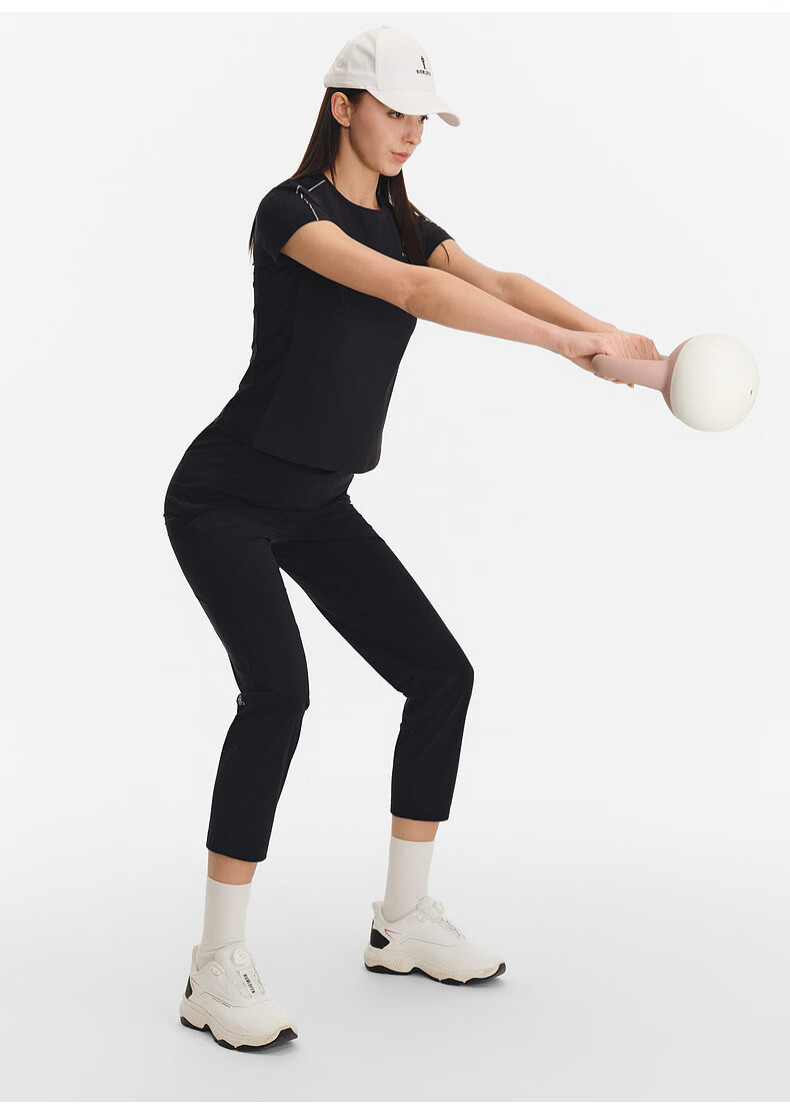 Biyinlefen Golf [Moisture-Wicking Quick-Dry] 2026 Spring Summer New Women's Elastic Comfortable Soft Sports Casual Short Sleeve T-Shirt 18