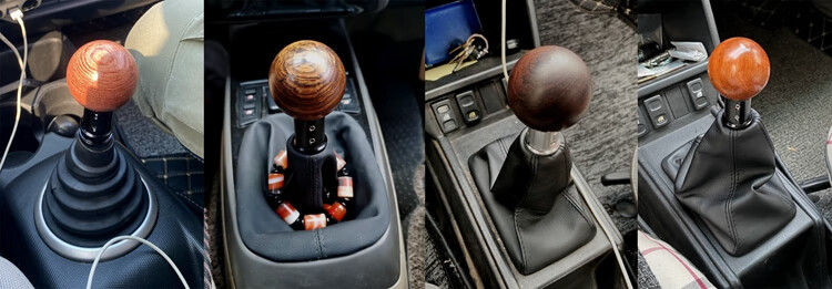 定制汽车改装实木档把头手动挡通用个性自动挡手球挂档换挡手柄排挡头