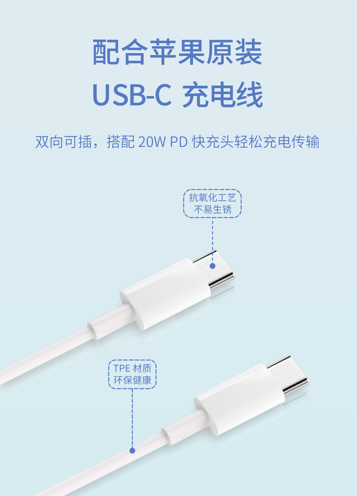 apple苹果ipadpro充电器11129英寸air4平板充电头线充套装20w快充头