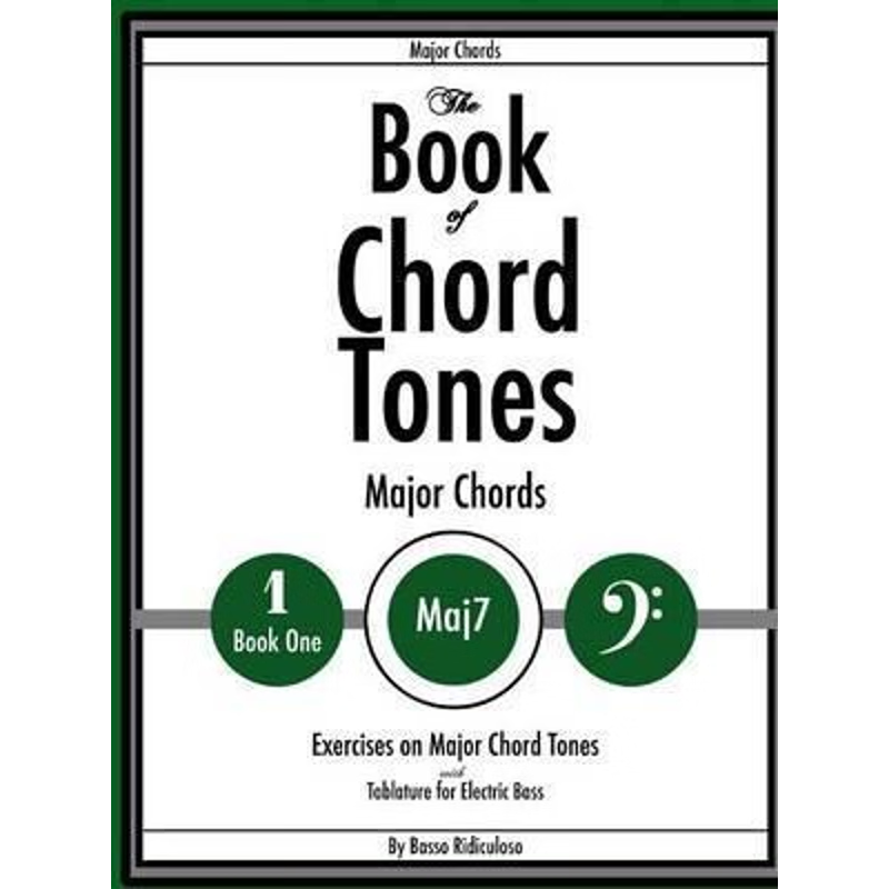 按需印刷The Book of Chord Tones - Major 7 Chords[9781105016790]