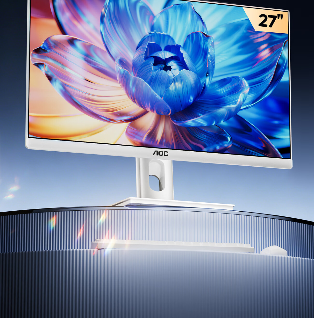 AOC All-In Computer, 24.5-Inch High-Definition High Refresh Rate Flagship Smart AI Learning Commercial Office Home Desktop Host (G5900 16GB 512GB Keyboard And Mouse Combo) 2