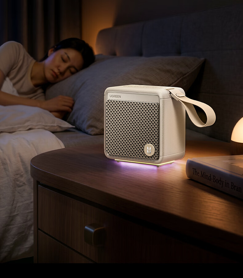 UGREEN M3 Bluetooth Speaker【New Release】20W High Power Outdoor Camping Portable Waterproof Bass Wireless Bluetooth Ambient Light HiFi Stereo Surround Sound 37