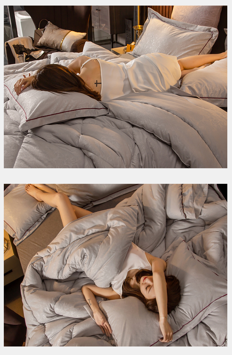 老人头larento家纺臻品大豆纤维被子加厚双人春秋被单人保暖棉被冬被