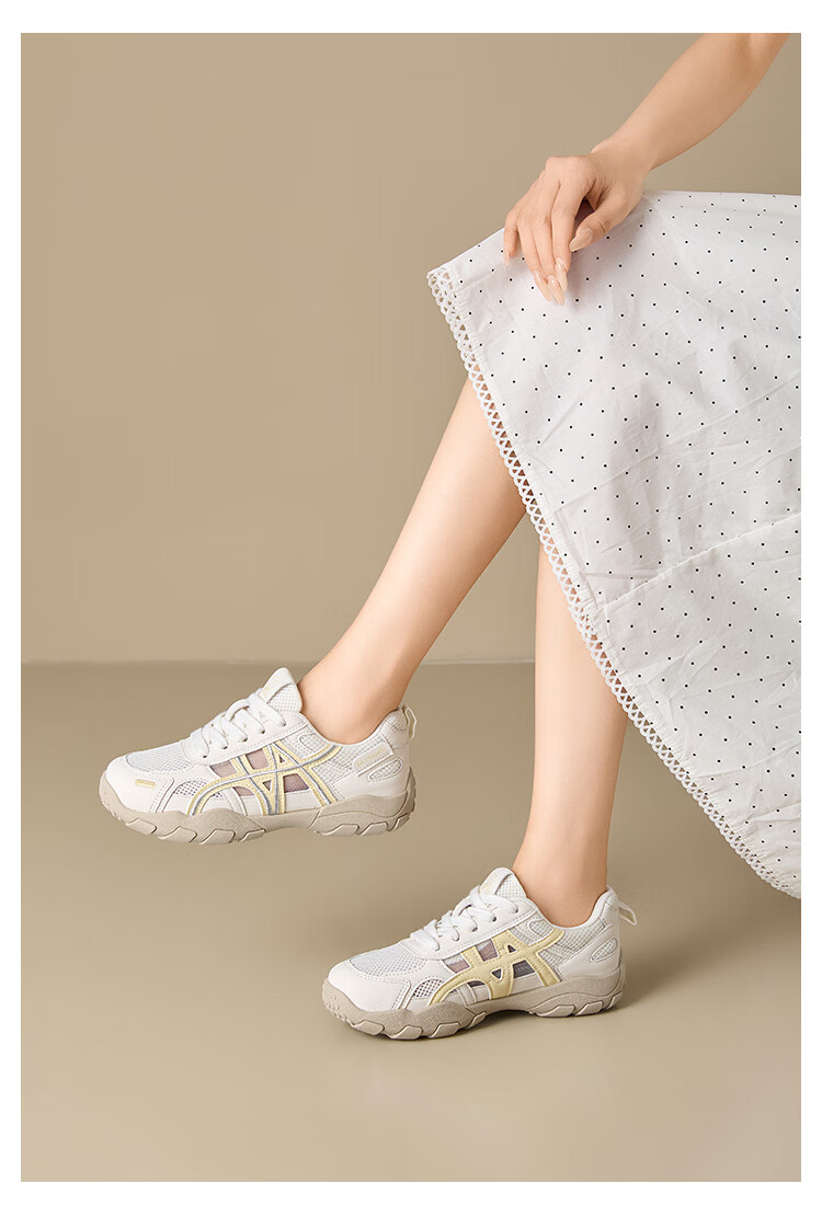 La Chapelle Women's Summer New Soft Sole Mesh Trainer Breathable Casual White Sneakers Yellow Size 37 14