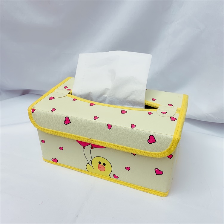 网红卡通可爱抽纸盒ins风创意个性搞怪少女pu桌面客厅卧室纸盒套创意
