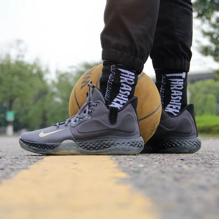 鞋kdtrey5杜兰特实战篮球鞋特雷7实战减震气垫篮球鞋 kdtrey5viii白蓝