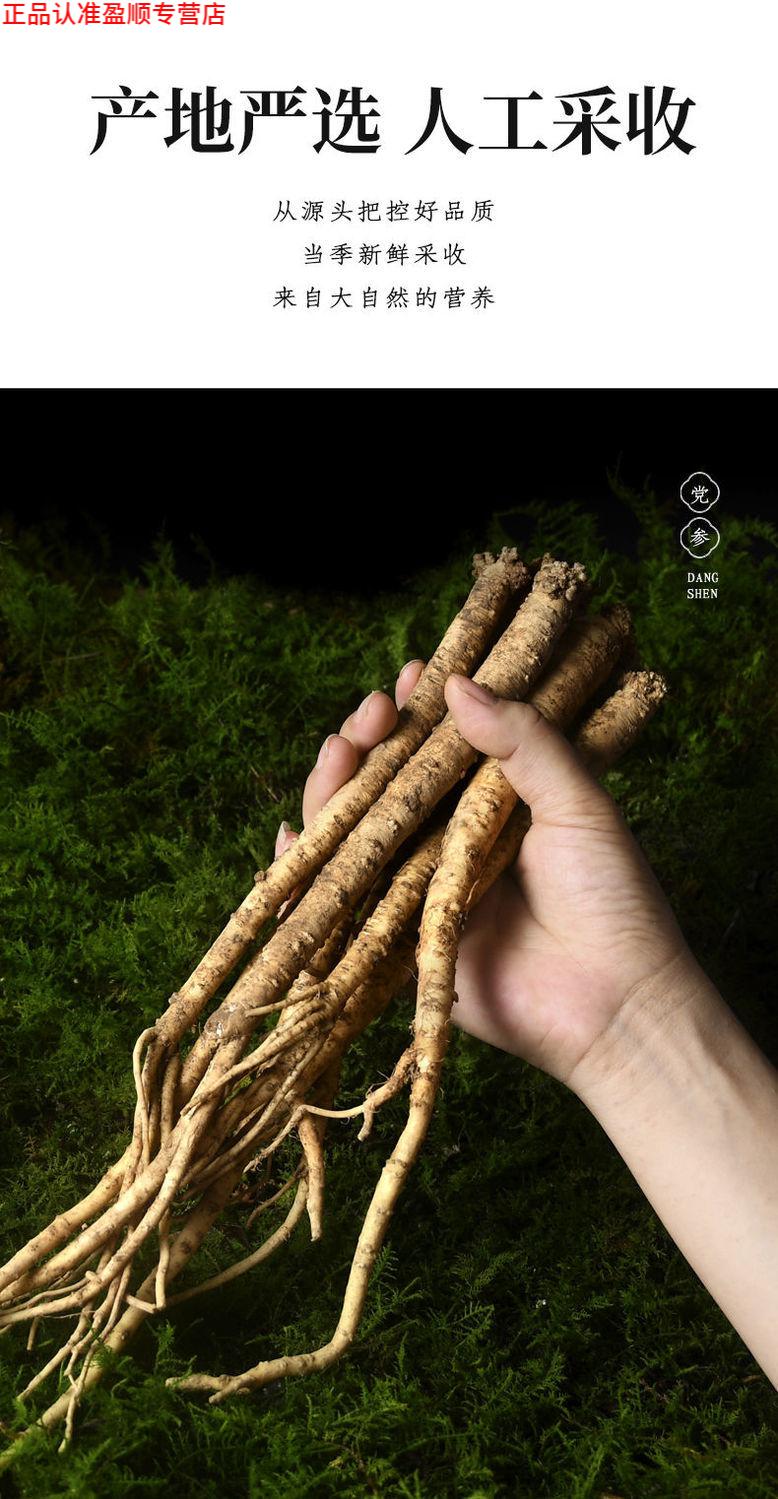 北京同仁原材料 党参白条党参条煲汤料整根新货沙县小吃配当归黄芪只