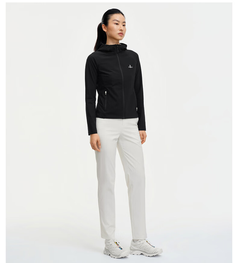 Biyinlefen Glacier Silk 2026 Spring Summer New Women's Casual Outdoor Cooling Sun Protection Lightweight Hooded Jacket 8