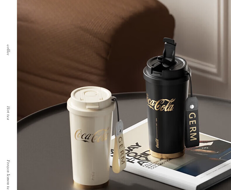 Germ x Coca-Cola Limited Edition Shining Insulated Water Bottle 500ml Twilight Black GE-CK22AW-B15 7
