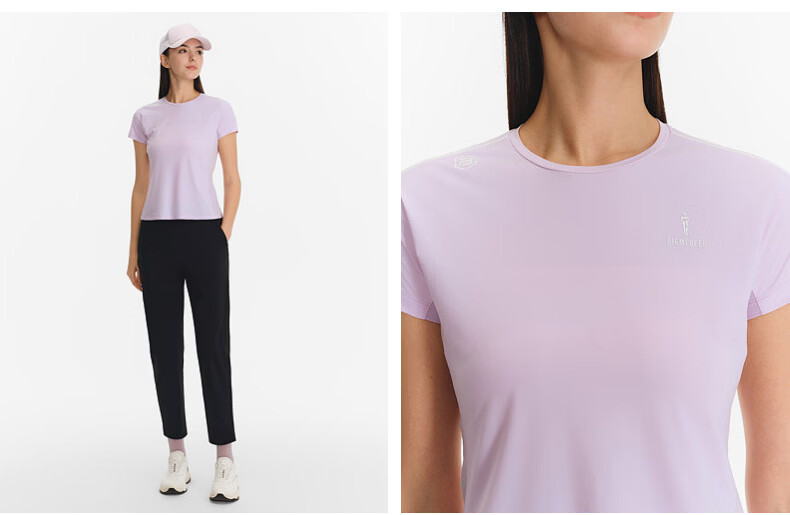 Biyinlefen Golf [Moisture-Wicking Quick-Dry] 2026 Spring Summer New Women's Elastic Comfortable Soft Sports Casual Short Sleeve T-Shirt 21
