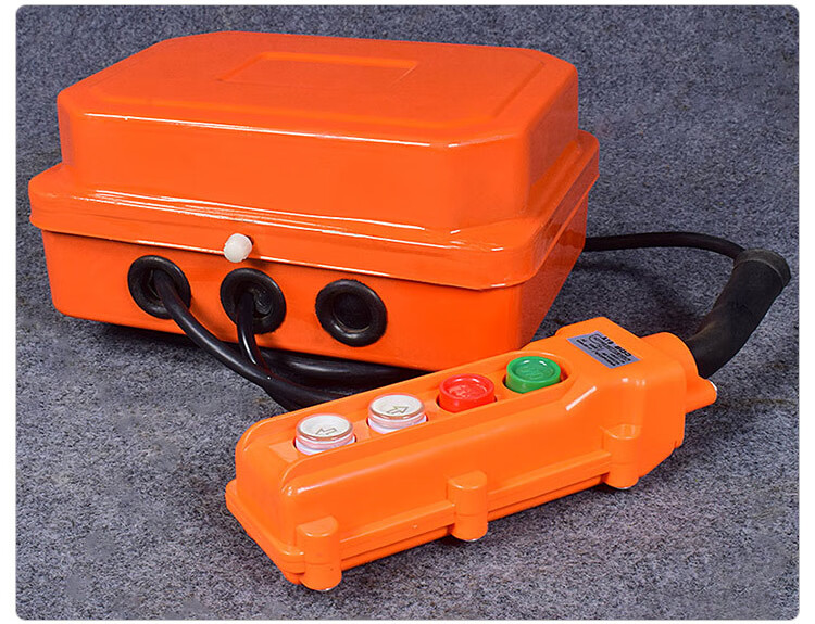 卷扬机控制箱380v防水型电动葫芦开关行车天车工业有线无线遥控器 3kw