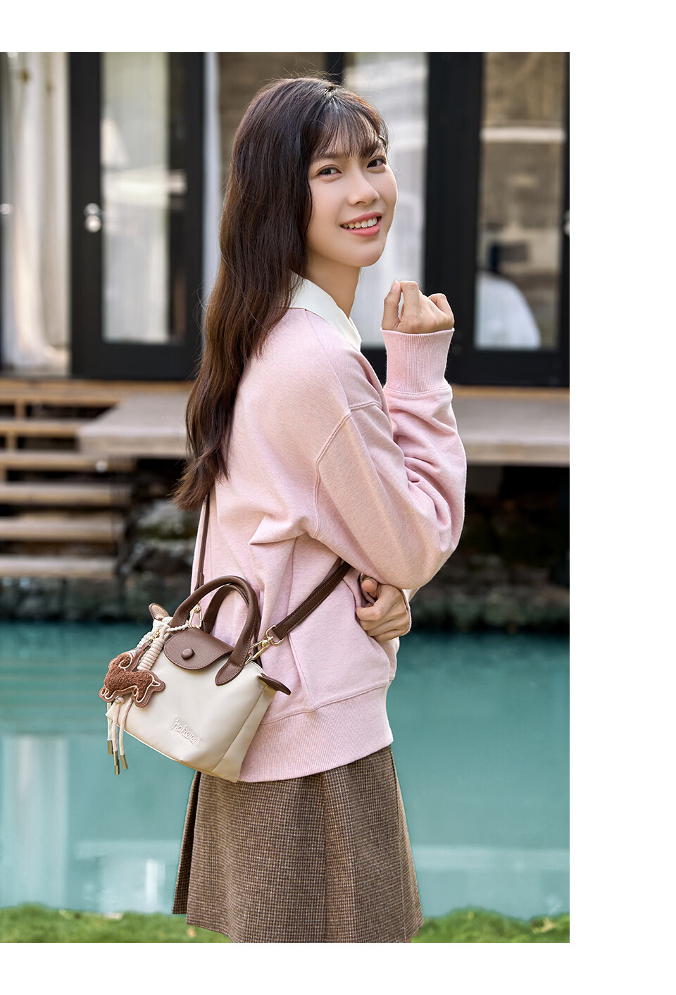 Hotwind Women's Shoulder Bag Crossbody Handbag Small Dumpling Bag Phone Bag Lightweight Valentine's Day Gift for Girlfriend 12