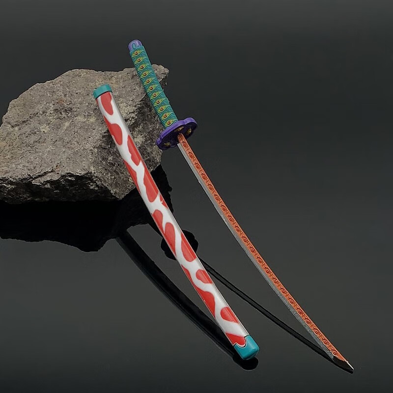 gotp 鬼灭之刃周边日轮刀金属模型我妻善逸灶门碳治郎富冈义勇 不死川