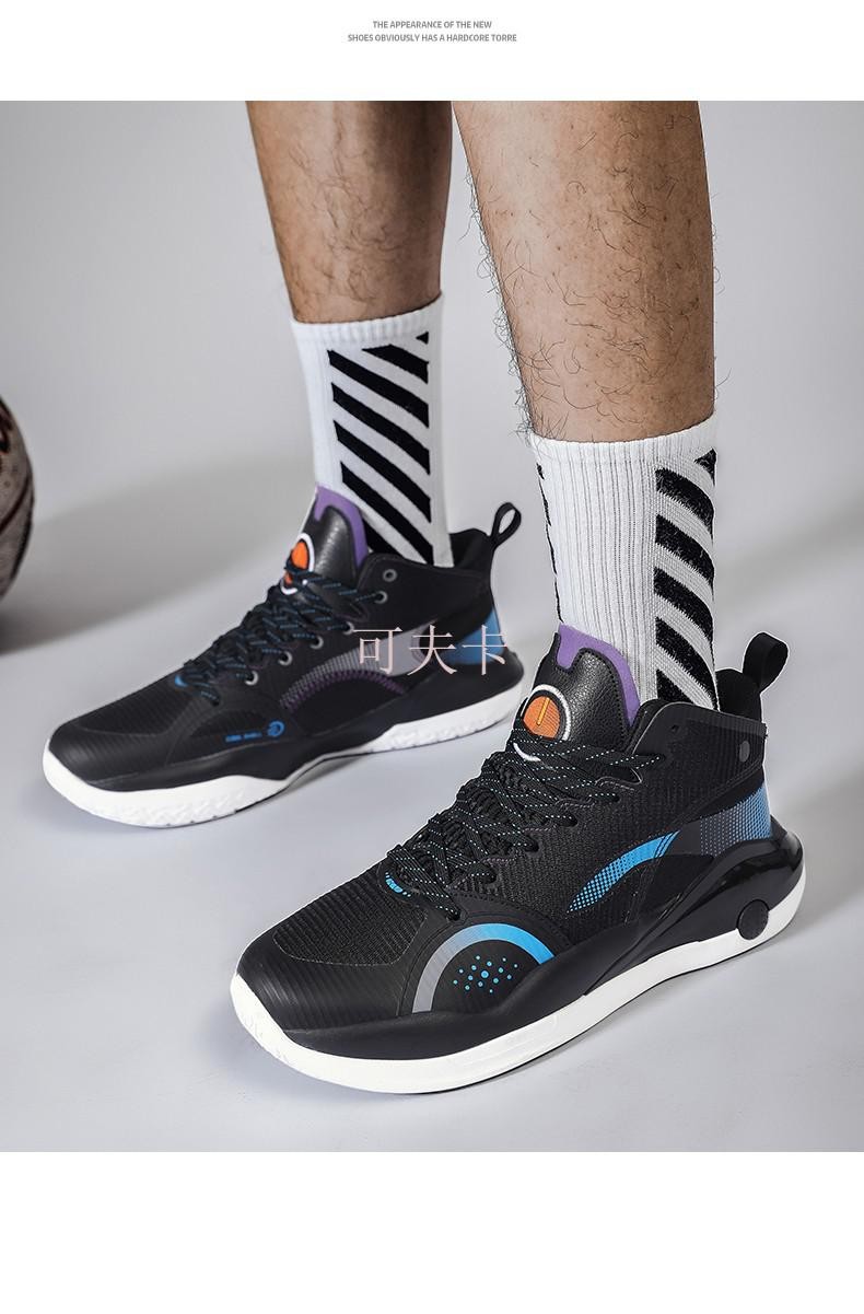 欧文7篮球鞋男鞋学生防滑耐磨运动鞋5驭帅14实战冬季12球鞋6 黑色 36