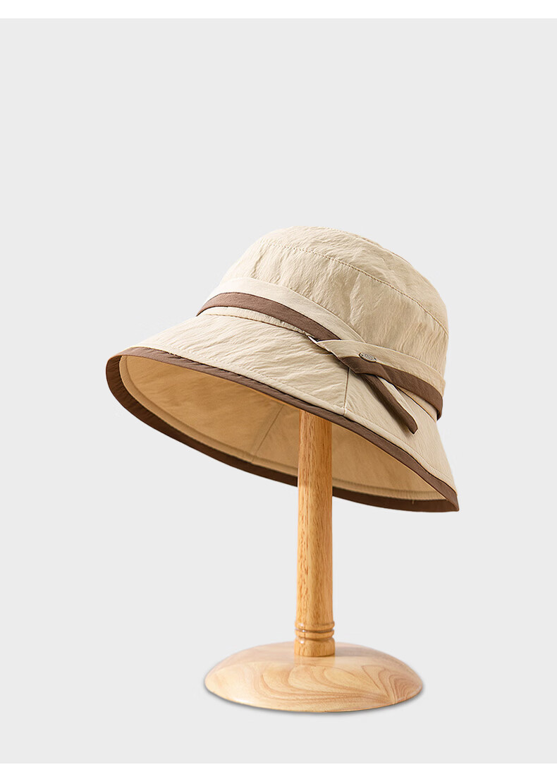 YUYULA Women's Sunscreen Hat Summer 2026 New Fisherman Hat UV Protection Sunshade Hat Large Brim High-Style Hat 10
