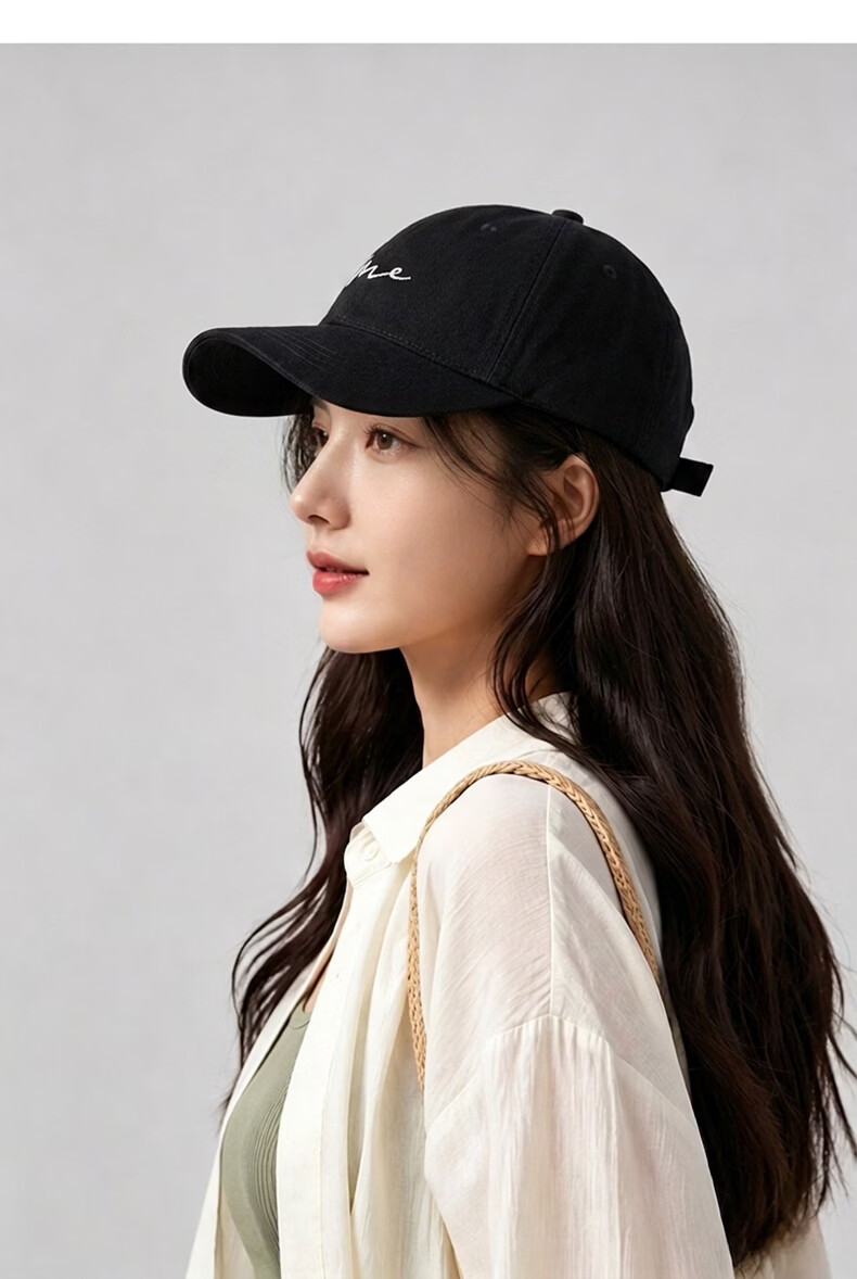 YUYULA Women's Hat 2026 New Fashion Baseball Cap Stylish High-Value Visor Sunshade Versatile Sun Hat 9