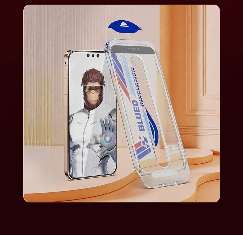 Mr. Blue Gorilla [26 Years Flagship New Product] Tempered Glass Screen Protector for Huawei Mate 80 Pro, HD Xuanjia Eye Protection, Anti-Drop Space Capsule Protective Film for Mate 80 Phone 18