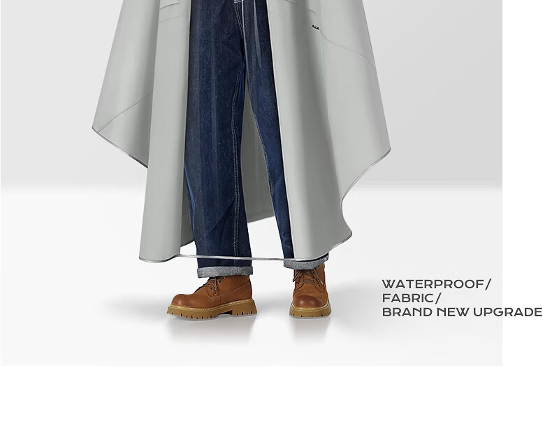 Beimei Electric Vehicle Long Full-Body Heavy-Duty Waterproof Raincoat Unisex Adult Cycling Rain Poncho 17