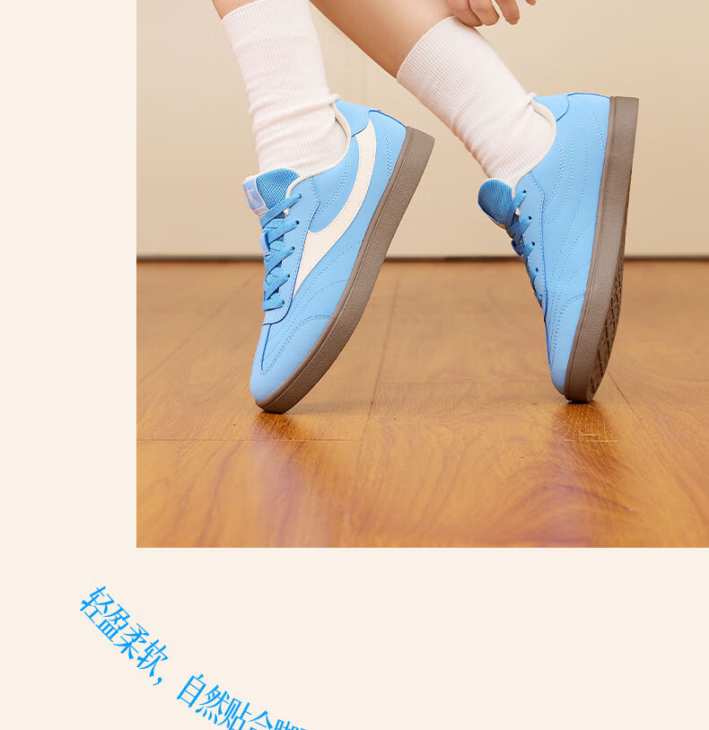 QIAODAN Women's Shoes, Classic Thin-Soled Training Shoes, New Summer Breathable Versatile Casual Shoes, Low-Top Sneakers 9