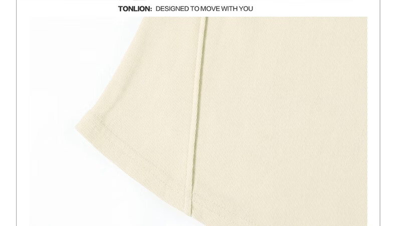 TonLion 2026 Summer New Slim Fit Women's Short Sleeve T-Shirt Stylish Unique Design Solid Color 22