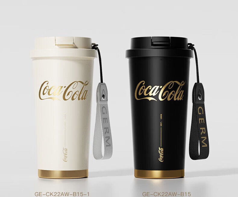 Germ x Coca-Cola Limited Edition Shining Insulated Water Bottle 500ml Twilight Black GE-CK22AW-B15 14