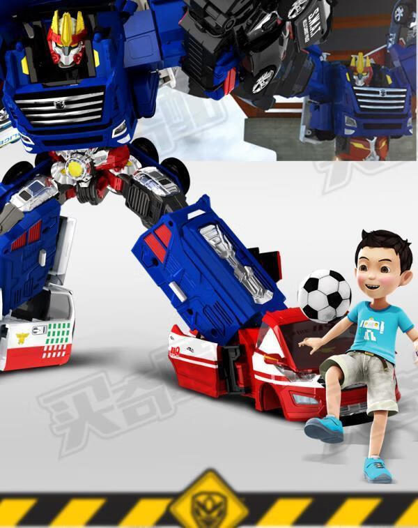 咔咖宝车神玩具变形汽车机器人伽卡宝金刚阿宝五合体救援重装巨人