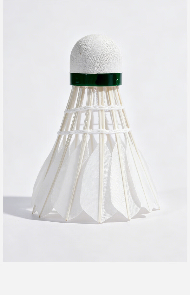 PEAK Meteor Badminton Shuttlecocks 12-Pack Indoor Outdoor Competition Training Windproof Durable Stable Flight 15