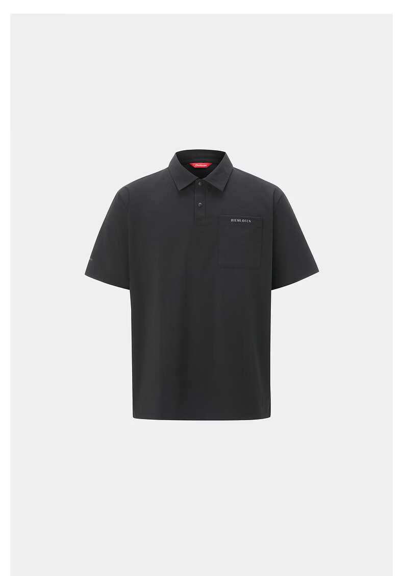 Biyinlefen Outdoor Functional Fabric 2026 Summer New Men's Classic Simple Workwear Style Short Sleeve Polo Shirt 1