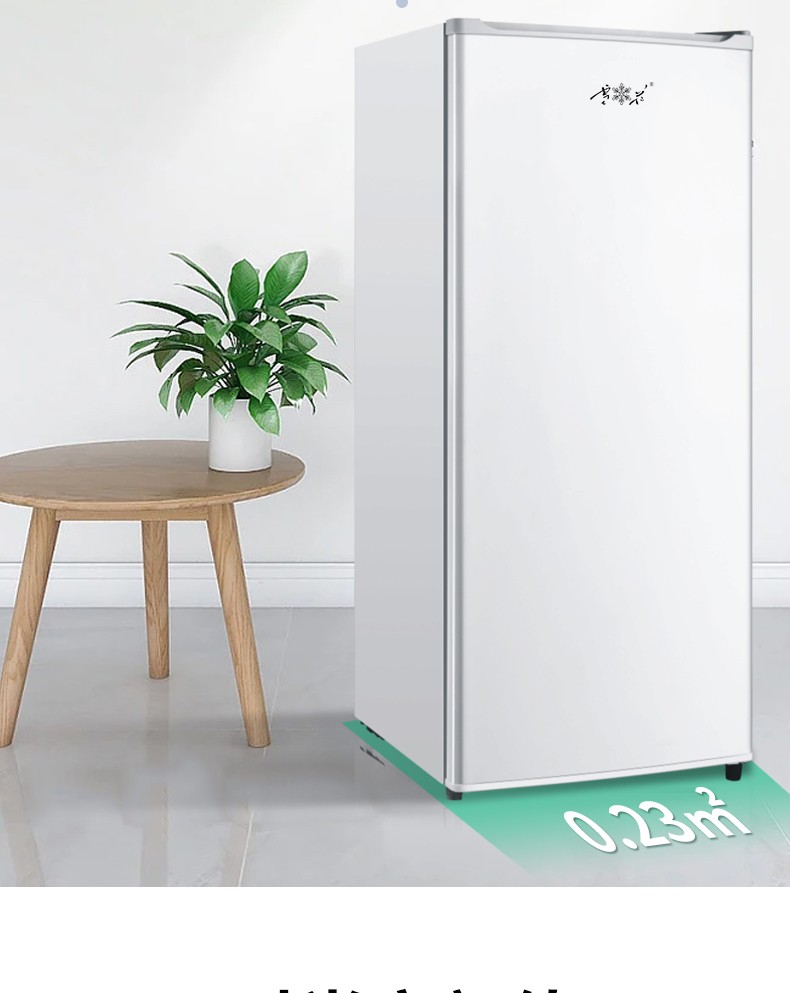 雪花官方店雪花立式冰柜家用匀冷全温区冷冻小型抽屉式冷柜雪花立式