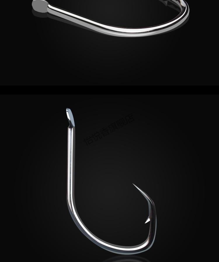 绑好黑鱼钩钓黑鱼专用散装王八钩甲鱼钩倒刺歪嘴老鳖黄鳝钩排钓钩 绑