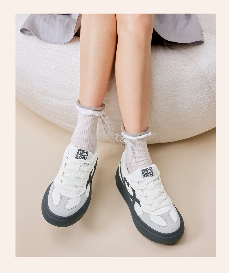 Xtep Wildflower Women's Casual Skate Shoes Summer New Retro German Training Lightweight Sneakers 18