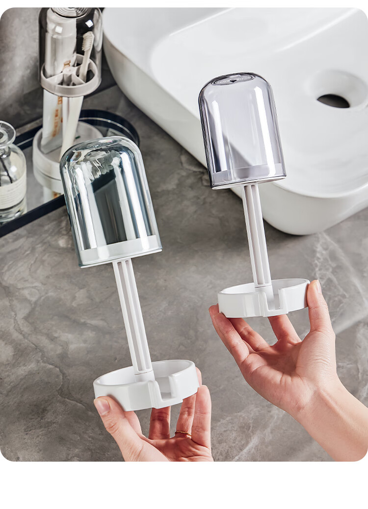 Imakara Premium Dental Care Set: Toothpaste, Cup, Toothbrush Holder, Mouthwash Cup, Brushing And Rinsing Cup, Storage Toothbrush Rack 2