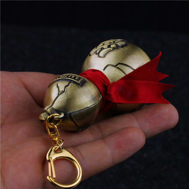 动漫周边火影忍者风影我爱罗葫芦挂饰创意挂件合金钥匙扣同学礼物