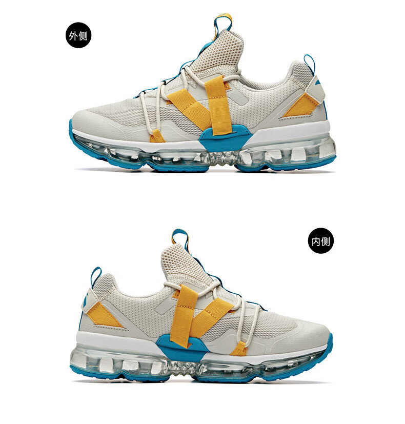 安踏男鞋nasa漫游者跑步鞋 2020春季运动休闲鞋男新款seeed全掌气垫鞋