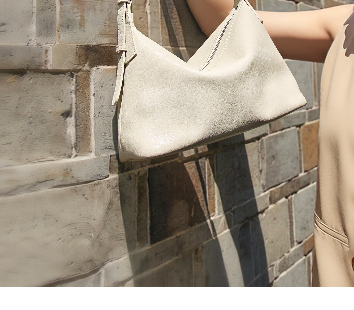 Miaodi Vegetable-Tanned Top-Grain Cowhide Hobo Underarm Tote Bag Blue Commuter Casual Shoulder Crossbody Bag for Women Qixi Festival Gift 25