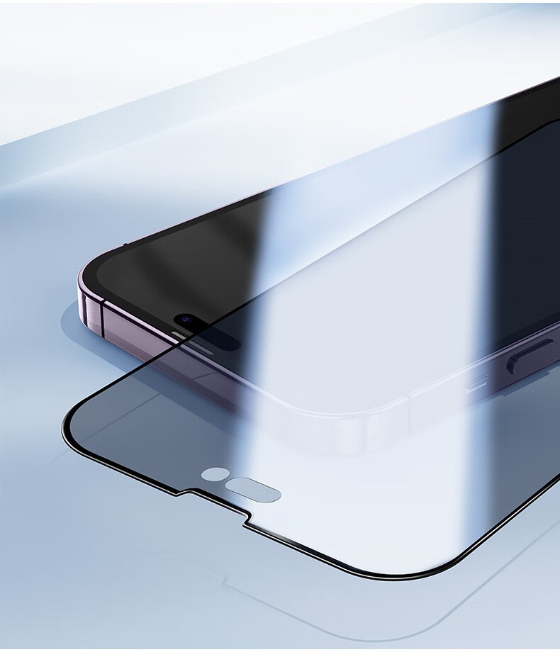 适用苹果14钢化膜iphone14pro防窥膜14promax防手机膜14plus全屏覆盖