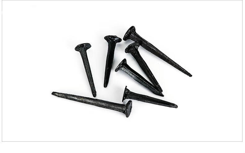 黑色鞋钉方形小铁钉小号木工板秋皮钉三角钉尖钉修订