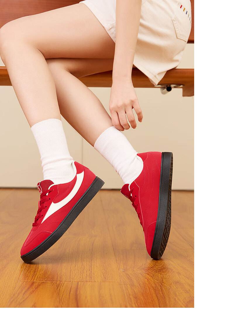 QIAODAN Women's Shoes, Classic Thin-Soled Training Shoes, New Summer Breathable Versatile Casual Shoes, Low-Top Sneakers 20