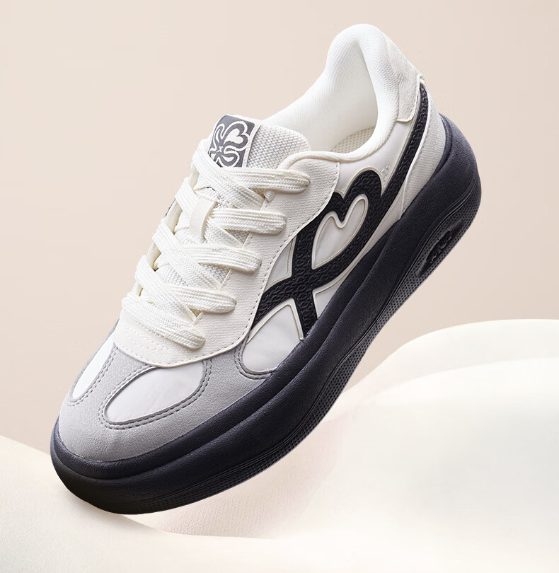 Xtep Wildflower Women's Casual Skate Shoes Summer New Retro German Training Lightweight Sneakers 7
