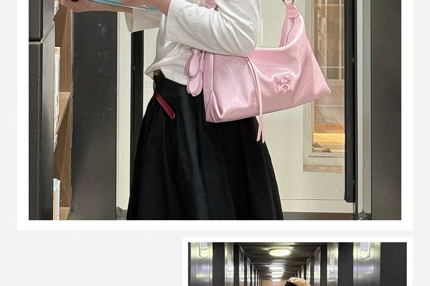 JACD Sun Qiantong Style Women's Underarm Bag 2026 New Summer Shoulder Bag Birthday Gift Valentine's Day 19
