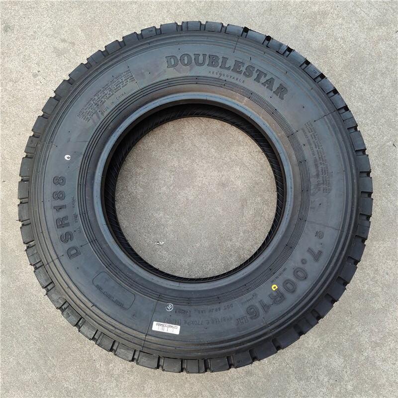 双星轮胎650 700 750 825r16lt重载加强全钢丝真空货车耐磨dsr188
