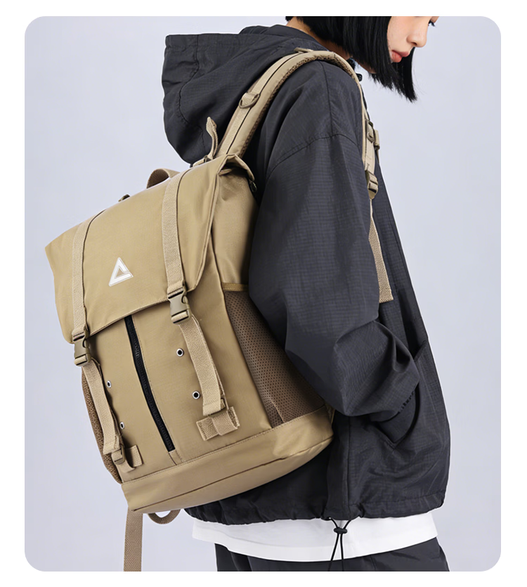 PEAK Stylish High-Capacity Lightweight Backpack School Commuter Travel Casual Durable Bag 2