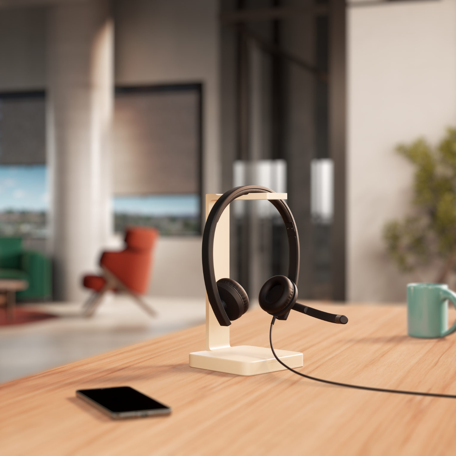 Logitech H570E Dual-Ear USB-A Business Headset 1