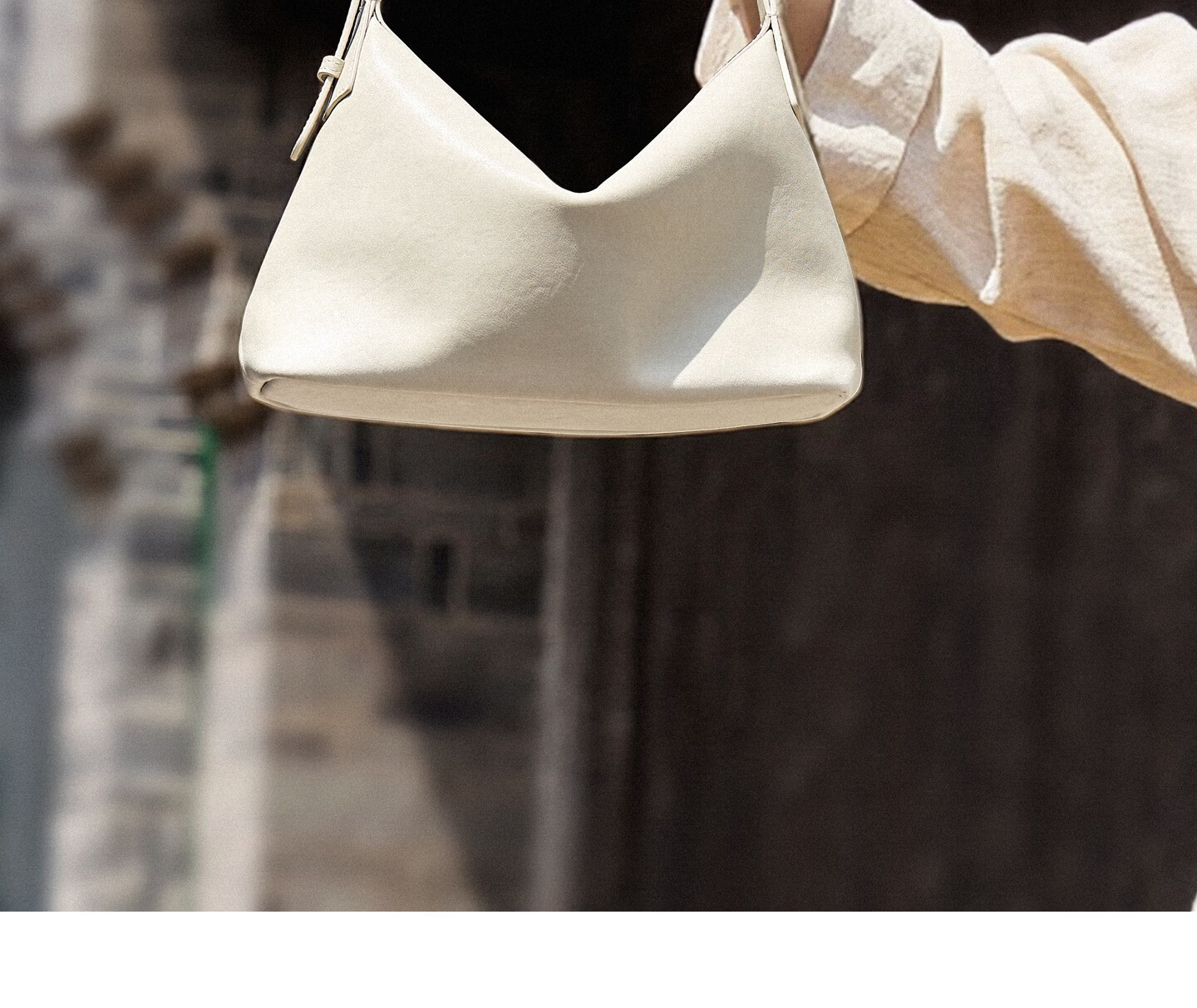 Miaodi Vegetable-Tanned Top-Grain Cowhide Hobo Underarm Tote Bag Blue Commuter Casual Shoulder Crossbody Bag for Women Qixi Festival Gift 2