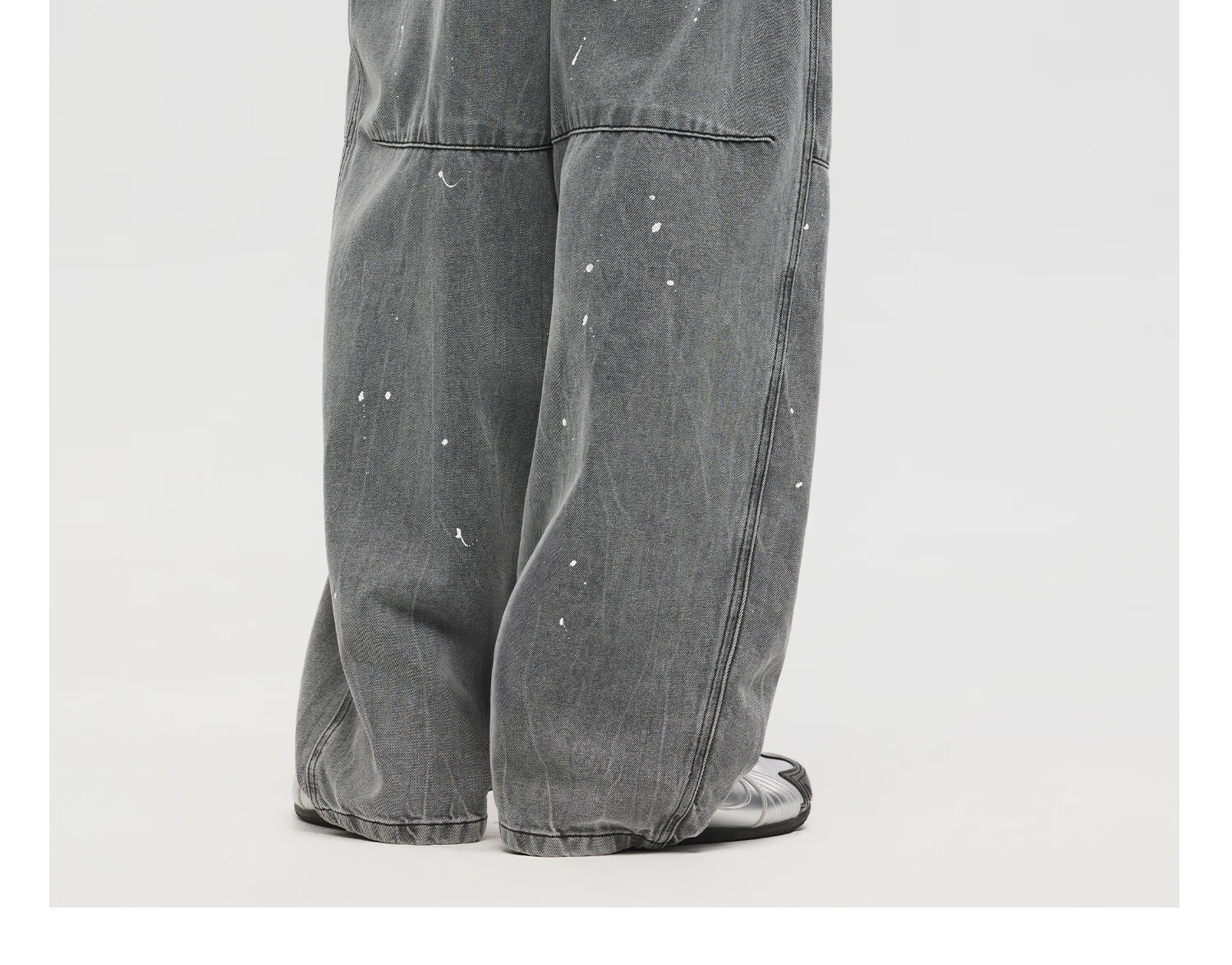 Metersbonwe Men's Jeans 2026 Summer New Cotton Stretch Casual Loose Wide-Leg Curved Pants 15