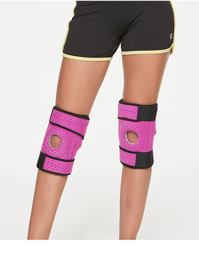 运动护膝女士跑步膝盖登山装备爬山用骑车户外舞蹈专用防摔半月板